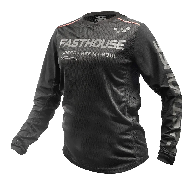 Green women's jersey for an earthy tone Off-Road Sand Cat Women's Jersey - Black