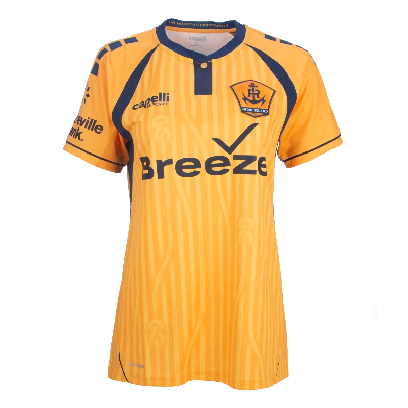 Women's jersey for cycling activities Women's RIFC "Rhode" Jersey In Amber (Personalized) Women's jersey for cycling activities Women's RIFC "Rhode" Jersey In Amber (Personalized)