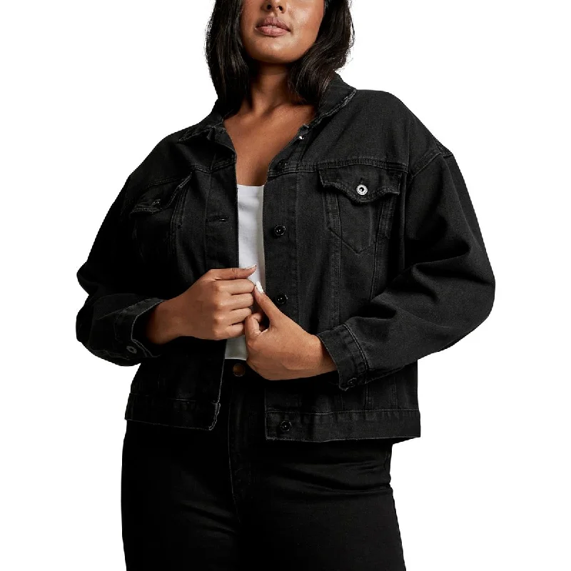 Studded Denim Top for a Glamorous and Bold Style Cotton On Womens Plus Cotton Cropped Denim Jacket Studded Denim Top for a Glamorous and Bold Style Cotton On Womens Plus Cotton Cropped Denim Jacket