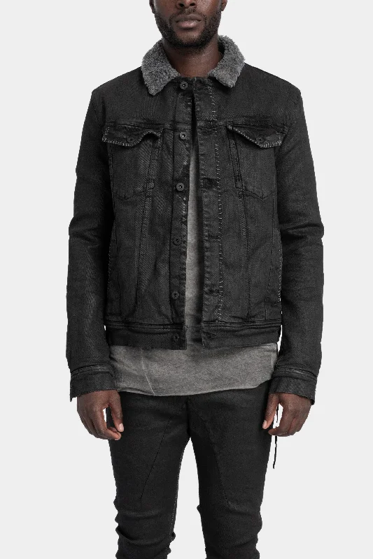 Studded Denim Top for a Glamorous and Bold Style Embroidered Coated Winter Denim Jacket Studded Denim Top for a Glamorous and Bold Style Embroidered Coated Winter Denim Jacket
