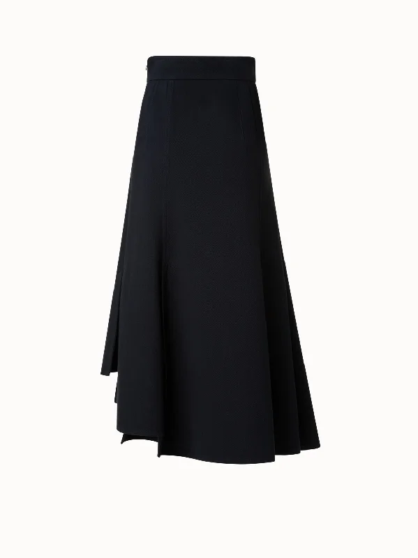 Skirts for pregnant women Midi Skirt in Cotton Double-Face