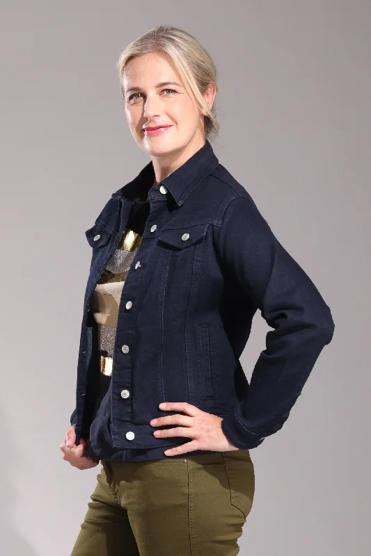 Sleeveless Denim Top for a Cool Summer Look Wonder Denim Jean Jacket | DARK BLUE | 6617ZZ Sleeveless Denim Top for a Cool Summer Look Wonder Denim Jean Jacket | DARK BLUE | 6617ZZ