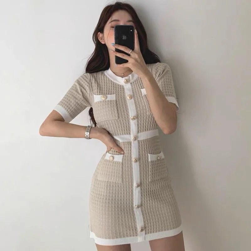 Strapless Women Dress with a Built - in Bra for Comfort and Support Sanya bodycon Knitted Mini Dress Strapless Women Dress with a Built - in Bra for Comfort and Support Sanya bodycon Knitted Mini Dress