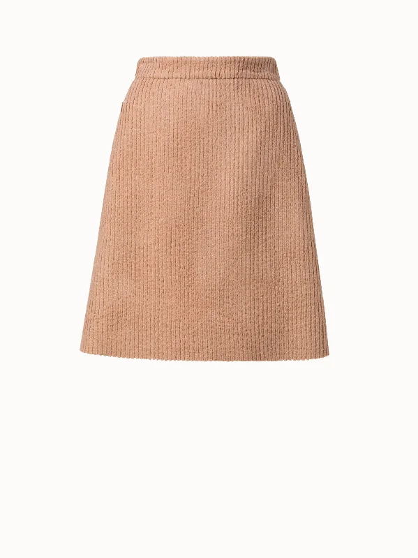 Sequined skirts for parties Wool Cashmere Velvet Corduroy Short Skirt