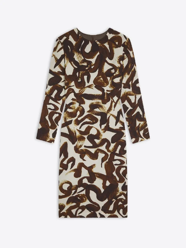 Off - the - Shoulder Women Dress for a Romantic and Feminine Look Printed shift dress Off - the - Shoulder Women Dress for a Romantic and Feminine Look Printed shift dress