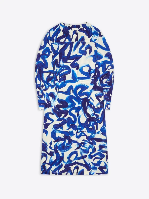 Sheath Women Dress with a Tailored Fit for a Professional Look Printed tunic dress