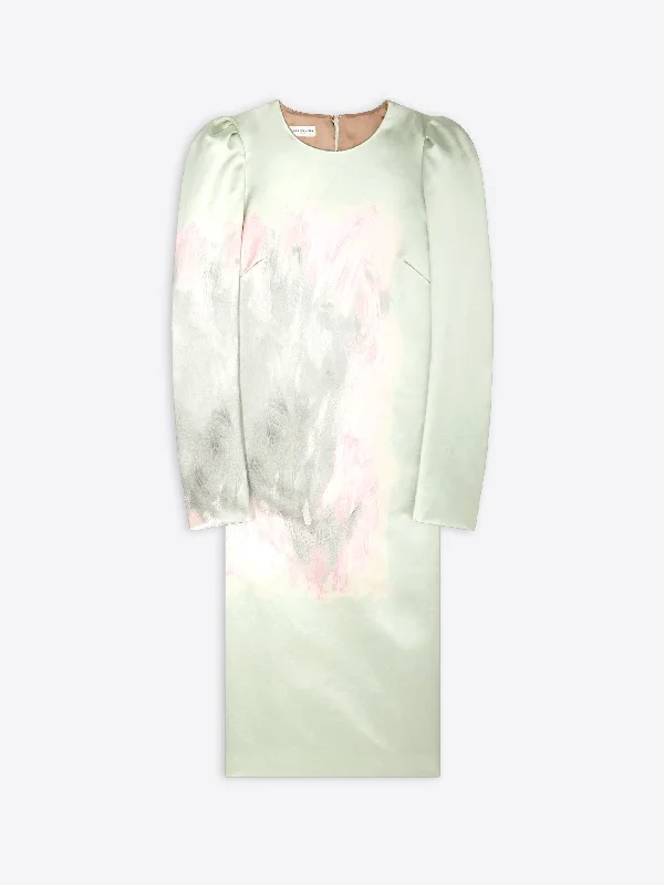 Halter Neck Women Dress to Show Off the Shoulders and Neckline Printed sack dress