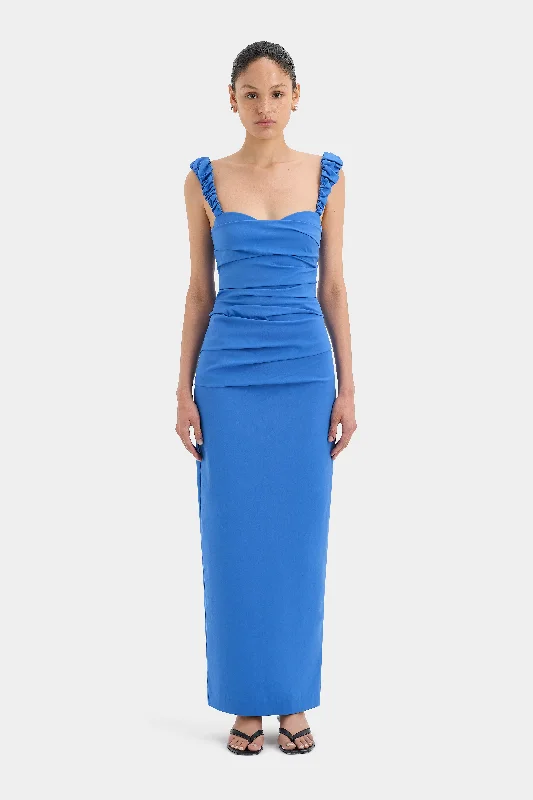 Off - the - Shoulder Women Dress for a Romantic and Feminine Look Azul Balconette Gown