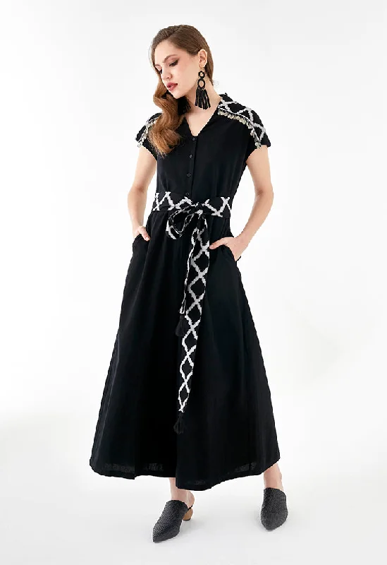Leather women jumpsuits for a bold and confident appearance Cap Sleeve Belted Jumpsuit Leather women jumpsuits for a bold and confident appearance Cap Sleeve Belted Jumpsuit