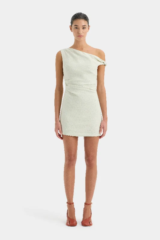 Shift Women Dress with a Simple and Classic Design for Everyday Wear Iris Twist Mini Dress