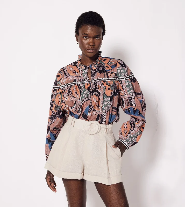 Backless Women Dress for a Sexy and Alluring Look at Evening Events Karla Blouse | Mirage Backless Women Dress for a Sexy and Alluring Look at Evening Events Karla Blouse | Mirage