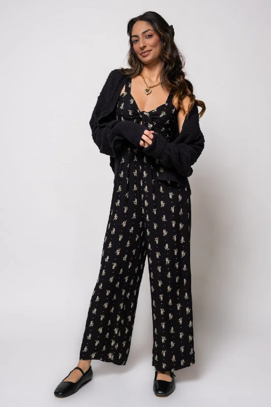 Women jumpsuits with spaghetti - strap tops for a delicate and breezy look Saltwater Luxe Randi Jumpsuit Women jumpsuits with spaghetti - strap tops for a delicate and breezy look Saltwater Luxe Randi Jumpsuit