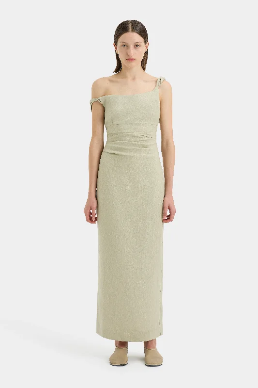 Backless Women Dress for a Sexy and Alluring Look at Evening Events Tamara Twist Midi Dress Backless Women Dress for a Sexy and Alluring Look at Evening Events Tamara Twist Midi Dress