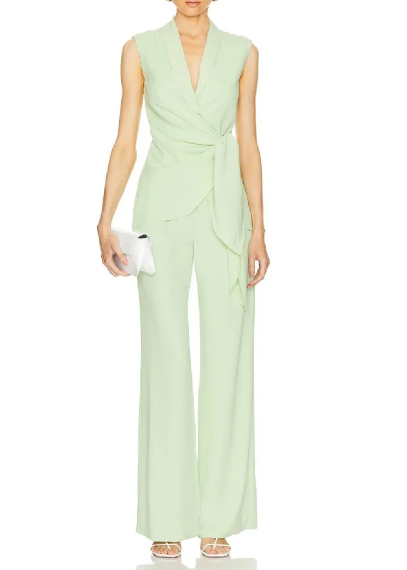 Women jumpsuits with a button - down front for a versatile and casual style Vera 2 Piece Pant Set Women jumpsuits with a button - down front for a versatile and casual style Vera 2 Piece Pant Set