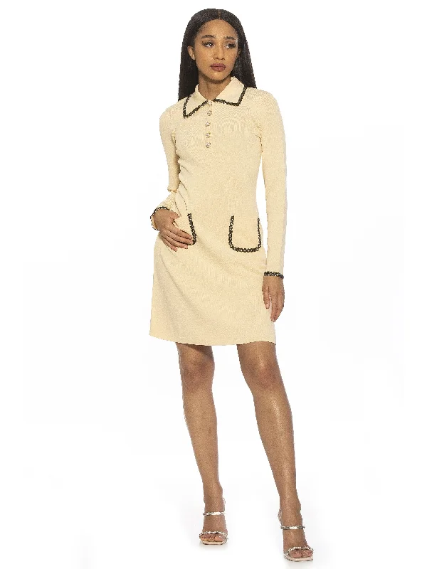 Long - Sleeve Women Dress in Velvet for a Luxurious Winter Look Long - Sleeve Women Dress in Velvet for a Luxurious Winter Look Bennie Dress