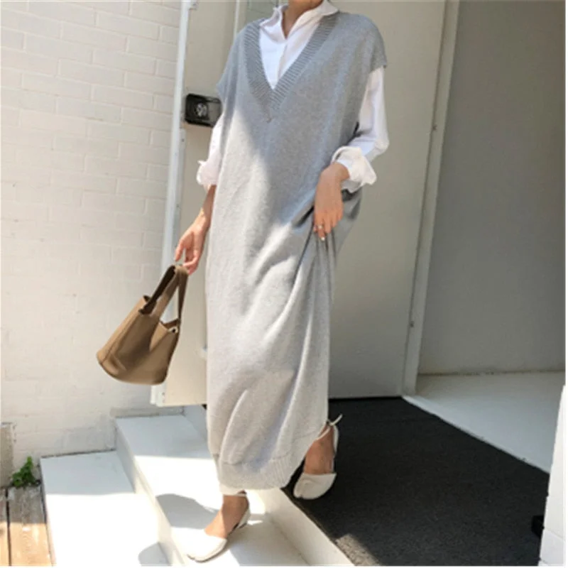 Off - the - Shoulder Women Dress for a Romantic and Feminine Look Off - the - Shoulder Women Dress for a Romantic and Feminine Look Sixsr Faux Rabbit Fur Long Sweater Dress Women Loose Knitted Base V Neck Sleeveless Female Vest Spring Autumn New Clothes Outerwear Off - the - Shoulder Women Dress for a Romantic and Feminine Look Off - the - Shoulder Women Dress for a Romantic and Feminine Look Sixsr Faux Rabbit Fur Long Sweater Dress Women Loose Knitted Base V Neck Sleeveless Female Vest Spring Autumn New Clothes Outerwear