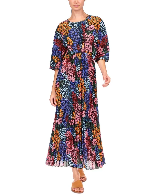 Wrap - Style Women Dress with Adjustable Fit for All Body Types Wrap - Style Women Dress with Adjustable Fit for All Body Types Johnny Was Astrid Pleated Tea Length Dress Wrap - Style Women Dress with Adjustable Fit for All Body Types Wrap - Style Women Dress with Adjustable Fit for All Body Types Johnny Was Astrid Pleated Tea Length Dress