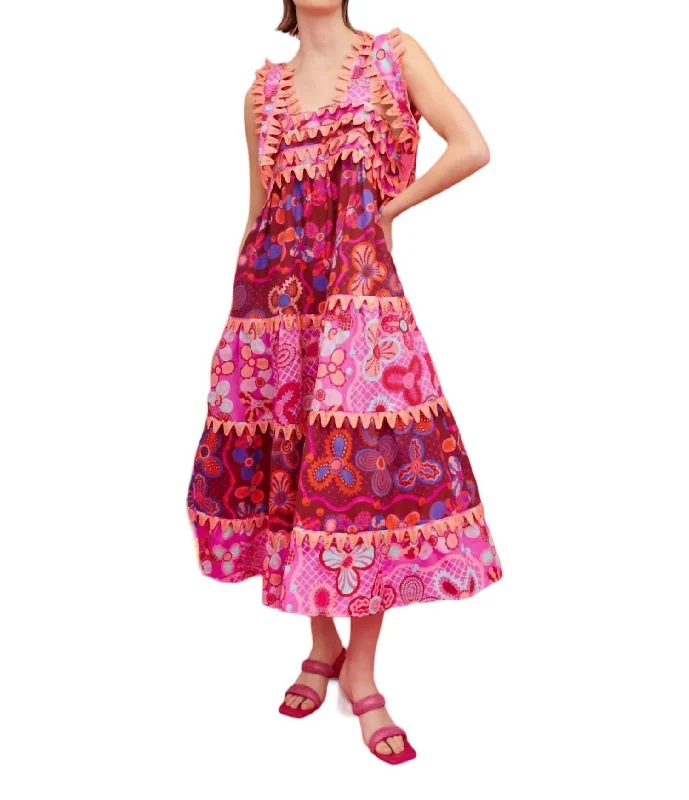 Wrap - Style Women Dress with Adjustable Fit for All Body Types Wrap - Style Women Dress with Adjustable Fit for All Body Types Kelly Dress In Fuchsia Wrap - Style Women Dress with Adjustable Fit for All Body Types Wrap - Style Women Dress with Adjustable Fit for All Body Types Kelly Dress In Fuchsia