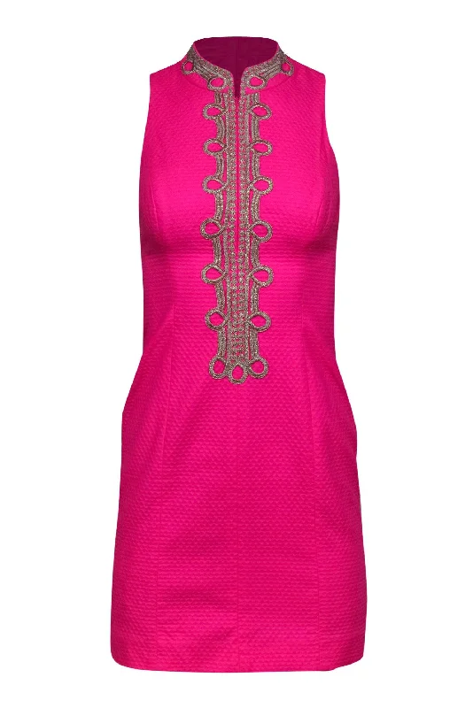 Mini Women Dress with a Short Hem for a Young and Trendy Style Mini Women Dress with a Short Hem for a Young and Trendy Style Lilly Pulitzer - Neon Pink Textured Sleeveless Shift Dress w/ Gold Embroidery Sz 00 Mini Women Dress with a Short Hem for a Young and Trendy Style Mini Women Dress with a Short Hem for a Young and Trendy Style Lilly Pulitzer - Neon Pink Textured Sleeveless Shift Dress w/ Gold Embroidery Sz 00