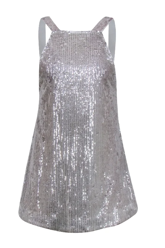 Little Black Women Dress with Sequins for a Glamorous Night Out Little Black Women Dress with Sequins for a Glamorous Night Out Majorelle - Silver Sequined Backless Mini Cocktail Dress Sz S Little Black Women Dress with Sequins for a Glamorous Night Out Little Black Women Dress with Sequins for a Glamorous Night Out Majorelle - Silver Sequined Backless Mini Cocktail Dress Sz S