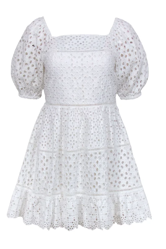 Sheath Women Dress with a Tailored Fit for a Professional Look Sheath Women Dress with a Tailored Fit for a Professional Look Rebecca Taylor - White Eyelet Puff Sleeve Fit & Flare Dress Sz 2 Sheath Women Dress with a Tailored Fit for a Professional Look Sheath Women Dress with a Tailored Fit for a Professional Look Rebecca Taylor - White Eyelet Puff Sleeve Fit & Flare Dress Sz 2