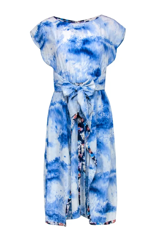 Strapless Women Dress with a Built - in Bra for Comfort and Support Strapless Women Dress with a Built - in Bra for Comfort and Support Rebecca Taylor - Blue & White Marbled Tie-Waist Dress w/ Contrasting Trim Sz 6 Strapless Women Dress with a Built - in Bra for Comfort and Support Strapless Women Dress with a Built - in Bra for Comfort and Support Rebecca Taylor - Blue & White Marbled Tie-Waist Dress w/ Contrasting Trim Sz 6