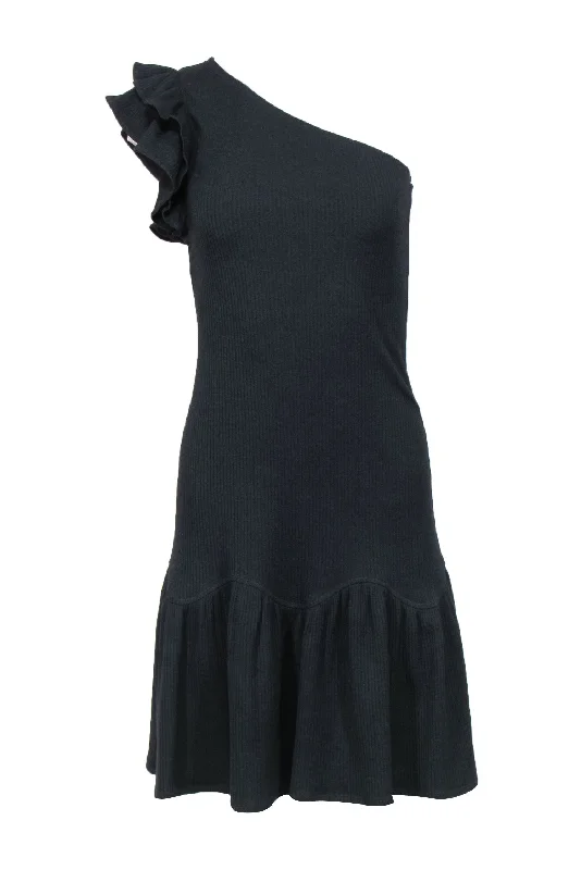 Ball Gown Women Dress with a Full Skirt for a Princess - like Look Ball Gown Women Dress with a Full Skirt for a Princess - like Look Rebecca Taylor - Black Ribbed Knit One-Shoulder Bodycon Dress w/ Ruffles Sz XS Ball Gown Women Dress with a Full Skirt for a Princess - like Look Ball Gown Women Dress with a Full Skirt for a Princess - like Look Rebecca Taylor - Black Ribbed Knit One-Shoulder Bodycon Dress w/ Ruffles Sz XS