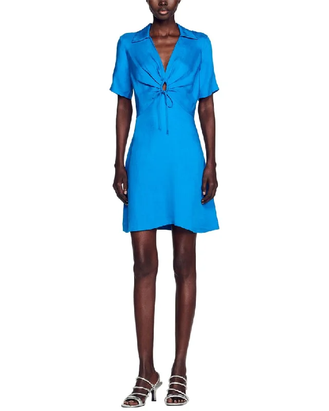 Mermaid - Style Women Dress with a Fitted Silhouette for Special Occasions Mermaid - Style Women Dress with a Fitted Silhouette for Special Occasions Sandro Pompei Linen-Blend Mini Dress Mermaid - Style Women Dress with a Fitted Silhouette for Special Occasions Mermaid - Style Women Dress with a Fitted Silhouette for Special Occasions Sandro Pompei Linen-Blend Mini Dress