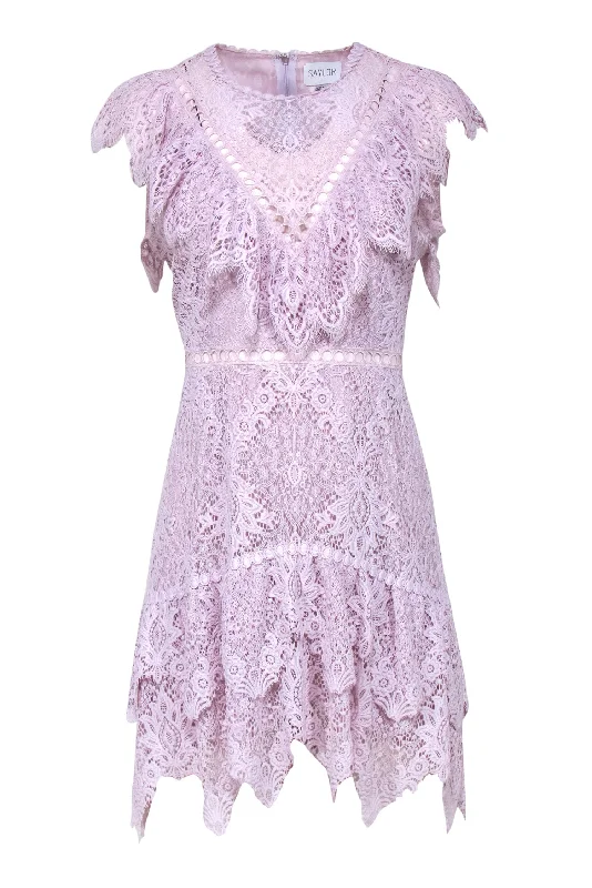 Mermaid - Style Women Dress with a Fitted Silhouette for Special Occasions Mermaid - Style Women Dress with a Fitted Silhouette for Special Occasions Saylor - Lavender Lace Cap Sleeve Sheath Dress w/ Eyelet & Embroidered Trim Sz L Mermaid - Style Women Dress with a Fitted Silhouette for Special Occasions Mermaid - Style Women Dress with a Fitted Silhouette for Special Occasions Saylor - Lavender Lace Cap Sleeve Sheath Dress w/ Eyelet & Embroidered Trim Sz L