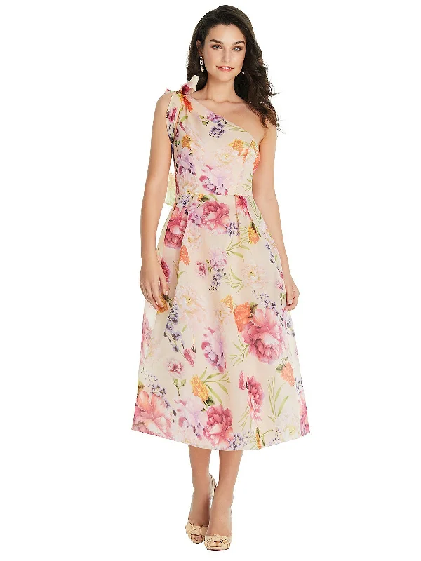 Halter Neck Women Dress to Show Off the Shoulders and Neckline Halter Neck Women Dress to Show Off the Shoulders and Neckline Scarf-Tie One-Shoulder Pink Floral Organdy Midi Dress Halter Neck Women Dress to Show Off the Shoulders and Neckline Halter Neck Women Dress to Show Off the Shoulders and Neckline Scarf-Tie One-Shoulder Pink Floral Organdy Midi Dress