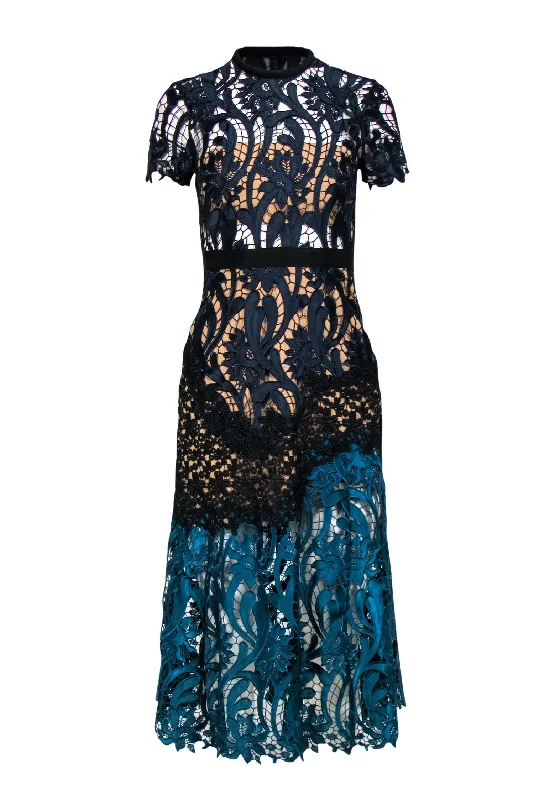 Mermaid - Style Women Dress with a Fitted Silhouette for Special Occasions Mermaid - Style Women Dress with a Fitted Silhouette for Special Occasions Self-Portrait - Teal, Navy & Black Eyelet Lace Maxi Dress Sz 2 Mermaid - Style Women Dress with a Fitted Silhouette for Special Occasions Mermaid - Style Women Dress with a Fitted Silhouette for Special Occasions Self-Portrait - Teal, Navy & Black Eyelet Lace Maxi Dress Sz 2