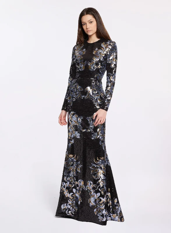 Wrap - Style Women Dress with Adjustable Fit for All Body Types Wrap - Style Women Dress with Adjustable Fit for All Body Types Sequin Embroidered Long Dress Wrap - Style Women Dress with Adjustable Fit for All Body Types Wrap - Style Women Dress with Adjustable Fit for All Body Types Sequin Embroidered Long Dress
