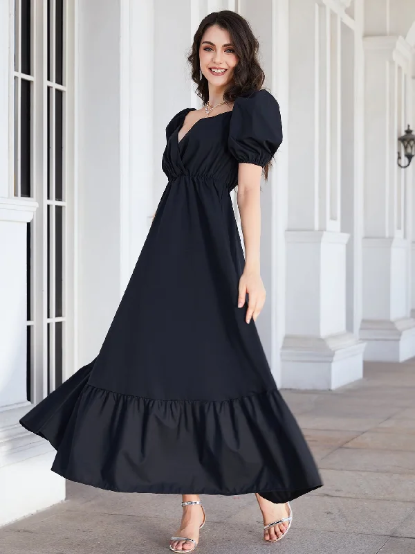 Plus Size Women Dress with a Flattering A - Line Cut for Comfort and Style Plus Size Women Dress with a Flattering A - Line Cut for Comfort and Style Glow Up Maxi Dress