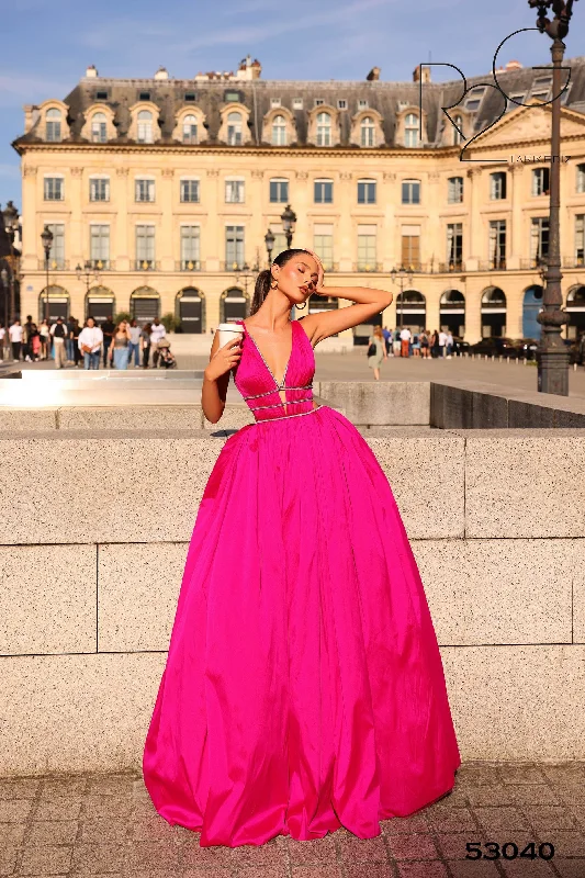 Ball Gown Women Dress with a Full Skirt for a Princess - like Look Ball Gown Women Dress with a Full Skirt for a Princess - like Look Tarik Ediz 53040 Ball Gown Women Dress with a Full Skirt for a Princess - like Look Ball Gown Women Dress with a Full Skirt for a Princess - like Look Tarik Ediz 53040