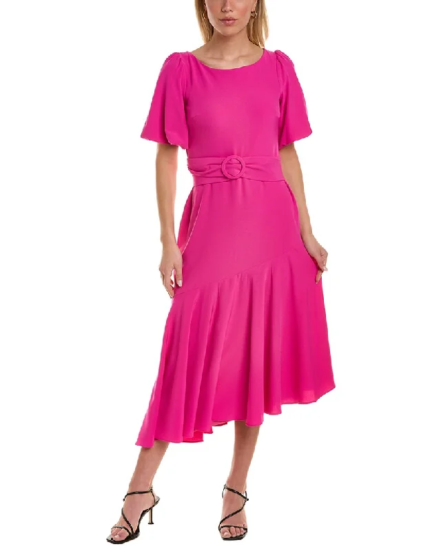 Backless Women Dress for a Sexy and Alluring Look at Evening Events Backless Women Dress for a Sexy and Alluring Look at Evening Events Taylor Belted Crepe Midi Dress