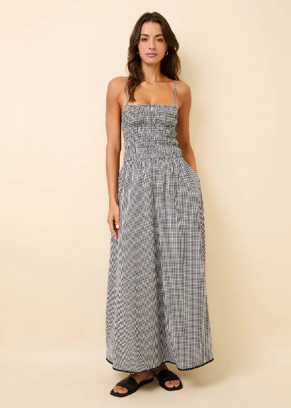 Wrap - Style Women Dress with Adjustable Fit for All Body Types Wrap - Style Women Dress with Adjustable Fit for All Body Types Delta Midi Dress Noir Gingham Wrap - Style Women Dress with Adjustable Fit for All Body Types Wrap - Style Women Dress with Adjustable Fit for All Body Types Delta Midi Dress Noir Gingham