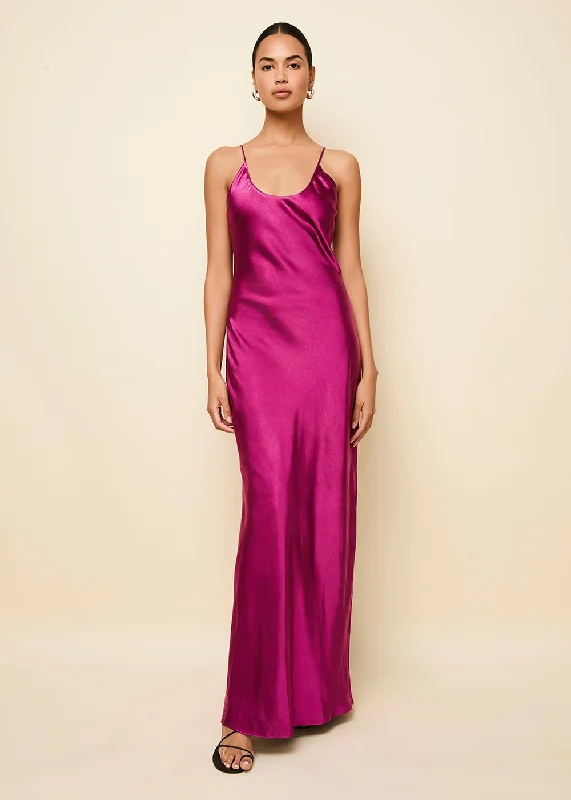 Sleeveless Women Dress in Bright Colors for Summer Parties Sleeveless Women Dress in Bright Colors for Summer Parties Selena Satin Dress Magenta Sleeveless Women Dress in Bright Colors for Summer Parties Sleeveless Women Dress in Bright Colors for Summer Parties Selena Satin Dress Magenta