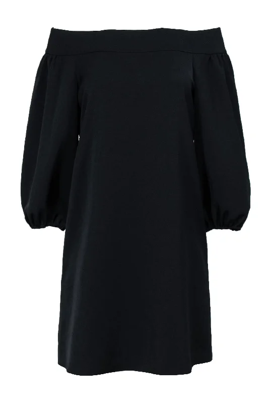 Sleeveless Women Dress in Bright Colors for Summer Parties Sleeveless Women Dress in Bright Colors for Summer Parties Tibi - Black Long Sleeve Off-the-Shoulder Shift Dress Sz 4 Sleeveless Women Dress in Bright Colors for Summer Parties Sleeveless Women Dress in Bright Colors for Summer Parties Tibi - Black Long Sleeve Off-the-Shoulder Shift Dress Sz 4