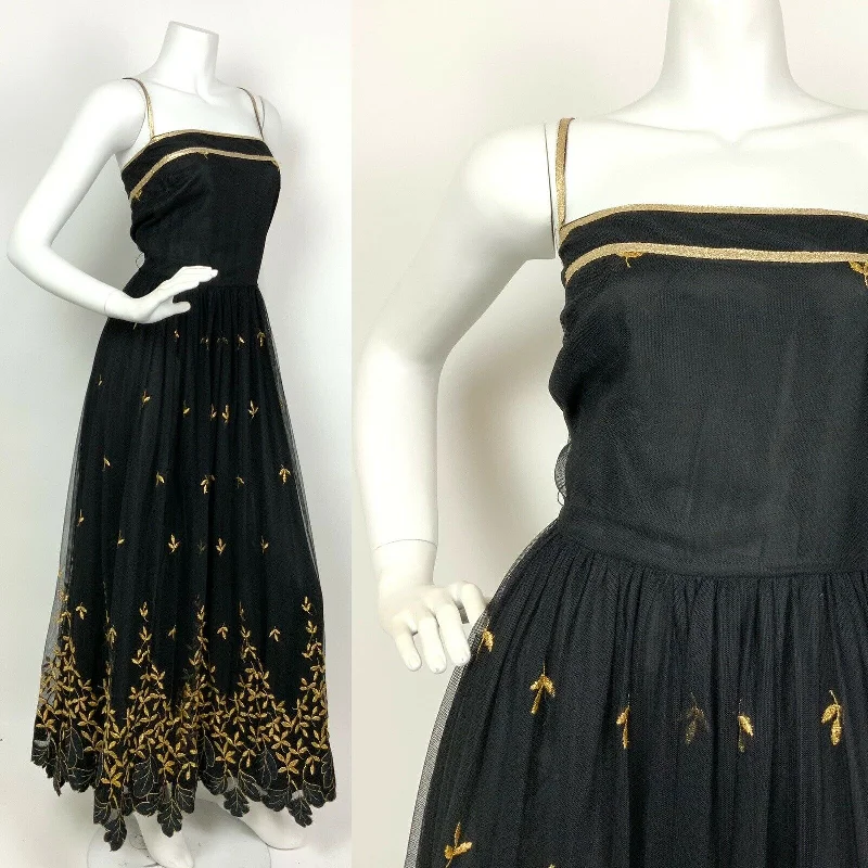 Off - the - Shoulder Women Dress for a Romantic and Feminine Look Off - the - Shoulder Women Dress for a Romantic and Feminine Look VINTAGE 60s 70s BLACK GOLD EMBROIDERED LEAF STUDIO 54 STRAPPY MESH MAXI DRESS 8 Off - the - Shoulder Women Dress for a Romantic and Feminine Look Off - the - Shoulder Women Dress for a Romantic and Feminine Look VINTAGE 60s 70s BLACK GOLD EMBROIDERED LEAF STUDIO 54 STRAPPY MESH MAXI DRESS 8