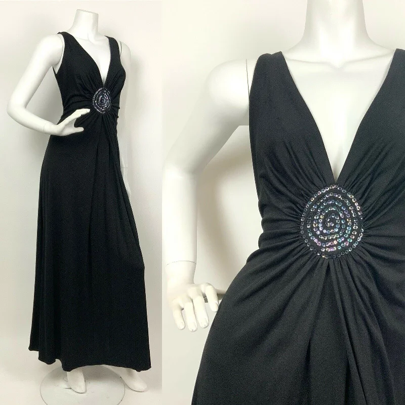 Strapless Women Dress with a Built - in Bra for Comfort and Support Strapless Women Dress with a Built - in Bra for Comfort and Support VINTAGE 60s 70s BLACK IRIDESCENT SEQUIN SPIRAL PLUNGE GLAM GOWN MAXI DRESS 6 8 Strapless Women Dress with a Built - in Bra for Comfort and Support Strapless Women Dress with a Built - in Bra for Comfort and Support VINTAGE 60s 70s BLACK IRIDESCENT SEQUIN SPIRAL PLUNGE GLAM GOWN MAXI DRESS 6 8
