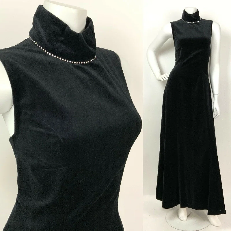 Long - Sleeve Women Dress in Velvet for a Luxurious Winter Look Long - Sleeve Women Dress in Velvet for a Luxurious Winter Look VINTAGE 60s 70s BLACK VELVET SILVER DIAMANTE STUDIO 54 DISCO MAXI DRESS 8 10 Long - Sleeve Women Dress in Velvet for a Luxurious Winter Look Long - Sleeve Women Dress in Velvet for a Luxurious Winter Look VINTAGE 60s 70s BLACK VELVET SILVER DIAMANTE STUDIO 54 DISCO MAXI DRESS 8 10