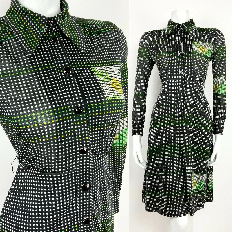 Mermaid - Style Women Dress with a Fitted Silhouette for Special Occasions Mermaid - Style Women Dress with a Fitted Silhouette for Special Occasions VINTAGE 60s 70s BLACK WHITE GREEN YELLOW GEOMETRIC DOTTY SHIRT DRESS 8 10 Mermaid - Style Women Dress with a Fitted Silhouette for Special Occasions Mermaid - Style Women Dress with a Fitted Silhouette for Special Occasions VINTAGE 60s 70s BLACK WHITE GREEN YELLOW GEOMETRIC DOTTY SHIRT DRESS 8 10