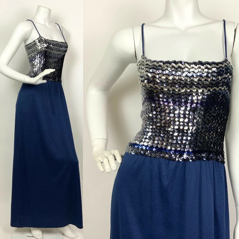 Sleeveless Women Dress in Bright Colors for Summer Parties Sleeveless Women Dress in Bright Colors for Summer Parties VINTAGE 60s 70s NAVY BLUE SILVER PURPLE SEQUINNED STRAPPY DISCO MAXI DRESS 12 14 Sleeveless Women Dress in Bright Colors for Summer Parties Sleeveless Women Dress in Bright Colors for Summer Parties VINTAGE 60s 70s NAVY BLUE SILVER PURPLE SEQUINNED STRAPPY DISCO MAXI DRESS 12 14