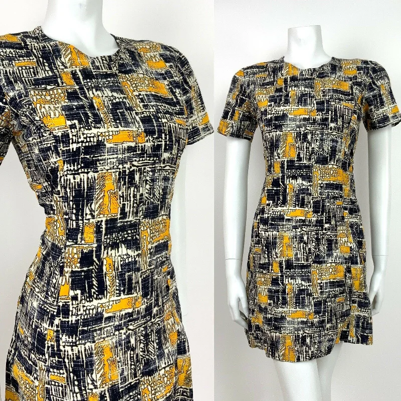 Off - the - Shoulder Women Dress for a Romantic and Feminine Look Off - the - Shoulder Women Dress for a Romantic and Feminine Look VINTAGE 60s 70s NAVY BLUE YELLOW WHITE GEOMETRIC ABSTRACT SUMMER SHIFT DRESS 8 Off - the - Shoulder Women Dress for a Romantic and Feminine Look Off - the - Shoulder Women Dress for a Romantic and Feminine Look VINTAGE 60s 70s NAVY BLUE YELLOW WHITE GEOMETRIC ABSTRACT SUMMER SHIFT DRESS 8