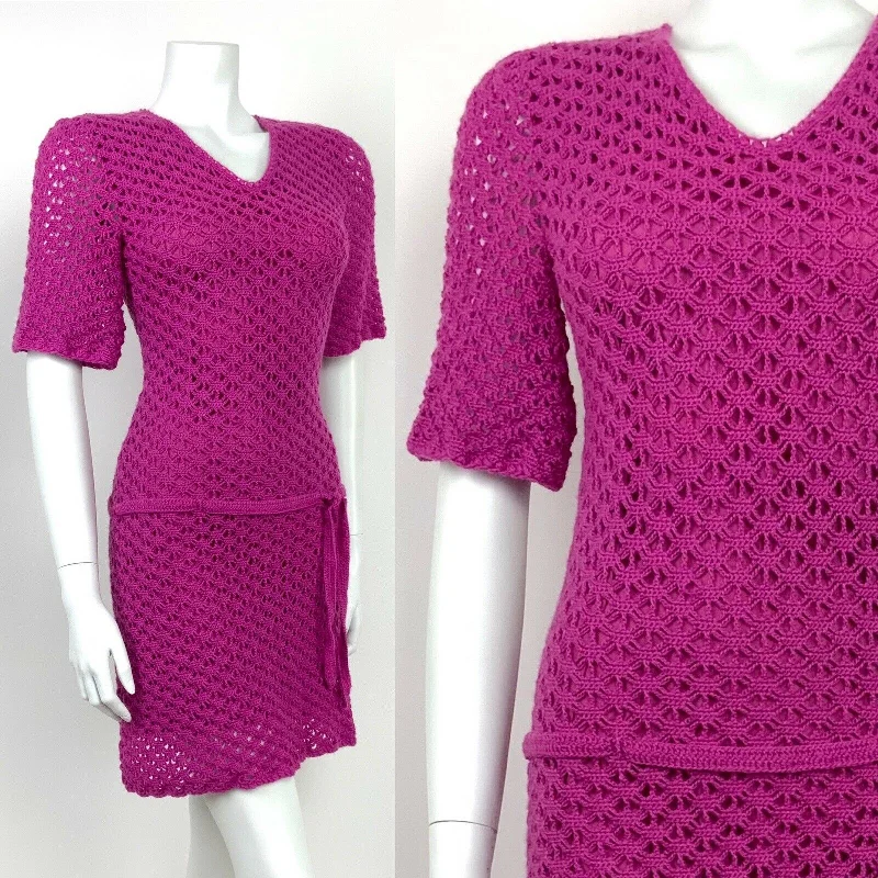 Mermaid - Style Women Dress with a Fitted Silhouette for Special Occasions Mermaid - Style Women Dress with a Fitted Silhouette for Special Occasions VINTAGE 60s 70s PINK PURPLE CROCHETED HIPPY DROP WAIST DRESS 8 Mermaid - Style Women Dress with a Fitted Silhouette for Special Occasions Mermaid - Style Women Dress with a Fitted Silhouette for Special Occasions VINTAGE 60s 70s PINK PURPLE CROCHETED HIPPY DROP WAIST DRESS 8
