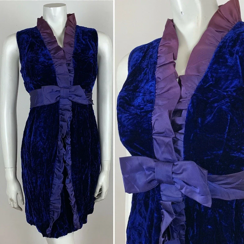 Maxi Women Dress with Floral Print for a Bohemian Vibe Maxi Women Dress with Floral Print for a Bohemian Vibe VINTAGE 60S BLUE PURPLE CRUSHED VELVET TAFETTA BOW PARTY DRESS 6 Maxi Women Dress with Floral Print for a Bohemian Vibe Maxi Women Dress with Floral Print for a Bohemian Vibe VINTAGE 60S BLUE PURPLE CRUSHED VELVET TAFETTA BOW PARTY DRESS 6