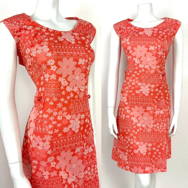 Strapless Women Dress with a Built - in Bra for Comfort and Support Strapless Women Dress with a Built - in Bra for Comfort and Support VTG 60s 70s ABSTRACT FLORAL CORAL ORANGE PINK WHITE A-LINE DRESS 16 18 Strapless Women Dress with a Built - in Bra for Comfort and Support Strapless Women Dress with a Built - in Bra for Comfort and Support VTG 60s 70s ABSTRACT FLORAL CORAL ORANGE PINK WHITE A-LINE DRESS 16 18