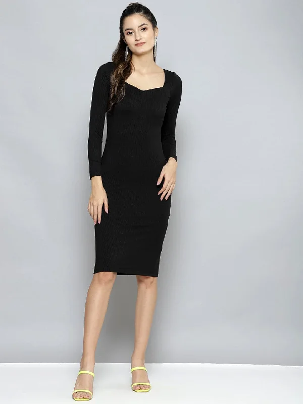 Halter Neck Women Dress to Show Off the Shoulders and Neckline Halter Neck Women Dress to Show Off the Shoulders and Neckline Women Charcoal Rib Sweetheart Neck BodyCon Midi Dress Halter Neck Women Dress to Show Off the Shoulders and Neckline Halter Neck Women Dress to Show Off the Shoulders and Neckline Women Charcoal Rib Sweetheart Neck BodyCon Midi Dress