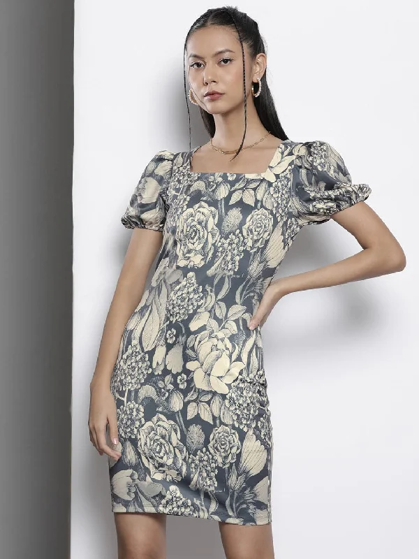 Halter Neck Women Dress to Show Off the Shoulders and Neckline Halter Neck Women Dress to Show Off the Shoulders and Neckline Women Grey Floral Scuba Bodycon Dress Halter Neck Women Dress to Show Off the Shoulders and Neckline Halter Neck Women Dress to Show Off the Shoulders and Neckline Women Grey Floral Scuba Bodycon Dress