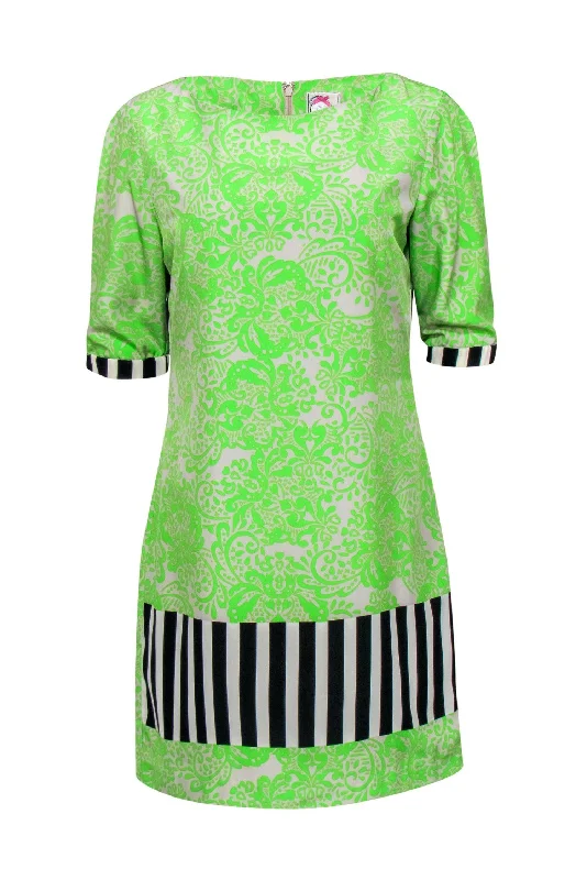 Ball Gown Women Dress with a Full Skirt for a Princess - like Look Ball Gown Women Dress with a Full Skirt for a Princess - like Look Yoana Baraschi - Neon Green & Grey Bohemian Print Shift Dress w/ Striped Trim Sz 8 Ball Gown Women Dress with a Full Skirt for a Princess - like Look Ball Gown Women Dress with a Full Skirt for a Princess - like Look Yoana Baraschi - Neon Green & Grey Bohemian Print Shift Dress w/ Striped Trim Sz 8